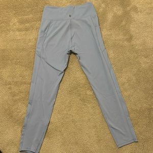 FIGS Light Blue Performance Underscrub Leggings Large